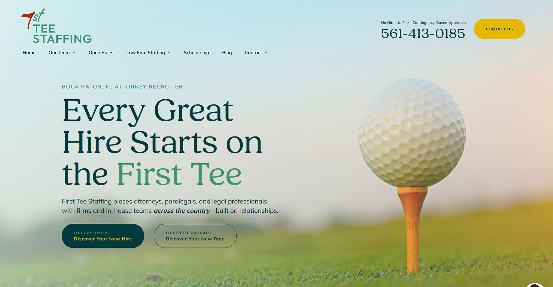 First Tee Staffing